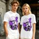 Olive Anime Graphic T-Shirt Featuring Killua Zoldyck