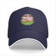 Black Baseball Cap With Boar Hat Ramen Pig Graphic