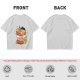 Olive T-Shirt with Capybara in Cup Noodle Graphic Print