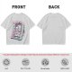Olive green graphic t-shirt with cute handheld game kitchen art