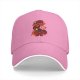 Black baseball cap with My Little Diablo evil magic graphic print