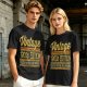 Vintage 1900s Edition Fueled By Caffeine And Sarcasm T-Shirt