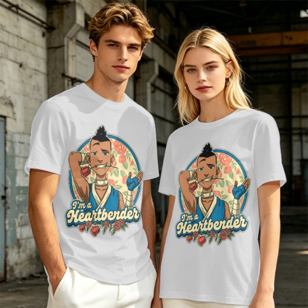 Avatar The Last Airbender Sokka I'm A Heartbender Graphic T-Shirt