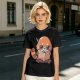 Olive T-Shirt with Cute Red Panda Reading Book Graphic