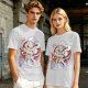 One Piece Gear 5 Luffy Graphic Print Olive T-Shirt