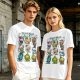 Christmas Axolotls Cute Holiday Graphic T-Shirt Design