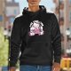 Black Hoodie With Buff Hello Kitty One True Club Graphic