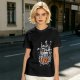 Olive T-shirt with Howl's Moving Castle Castle Print