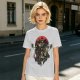 Olive T-Shirt With Dark Fantasy Villain Character Art Print