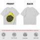 Olive t-shirt with cave's combustible lemonade flame graphic