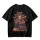 Olive T-Shirt With A Bear Holding A Campfire Mug Design