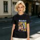Olive graphic t-shirt with We Can Fist It! armored warrior print