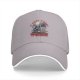 Black baseball cap with 'It Gets Worse Before It Gets Worse' skeleton graphic