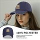 Black baseball cap with firebender martial arts artwork print