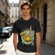 Chocobo Rider with Retro Game Character Graphic T-Shirt