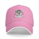 Black baseball cap with UFO and 'Get In Loser' graphic design