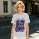 Olive Graphic T-Shirt with Black Mage Records Wizard Artwork