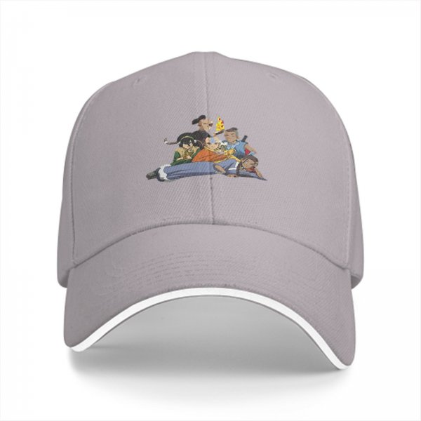 Avatar The Last Airbender Group Graphic Baseball Cap