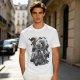 One Piece Luffy Gear 5 Graphic Olive T-Shirt