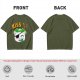 Kiss Me Pirate Cat Shamrock Graphic T-Shirt