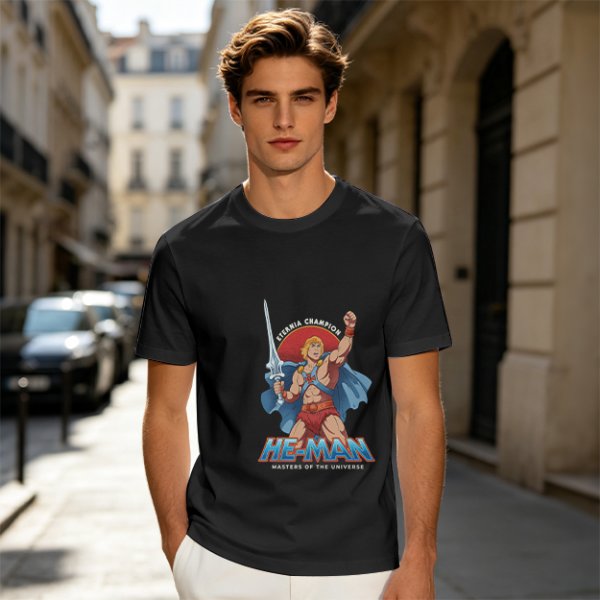 He-Man Masters of the Universe Eternia Champion Graphic T-Shirt