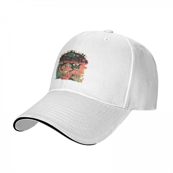 All My Plants Are Dead Dinosaur Graphic Baseball Cap