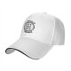 Black Baseball Cap With Manual Transmission Gear Shift Rally Trained Print