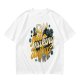 Olive T-Shirt With 'DM Just Making Stuff Up As We Go' Print