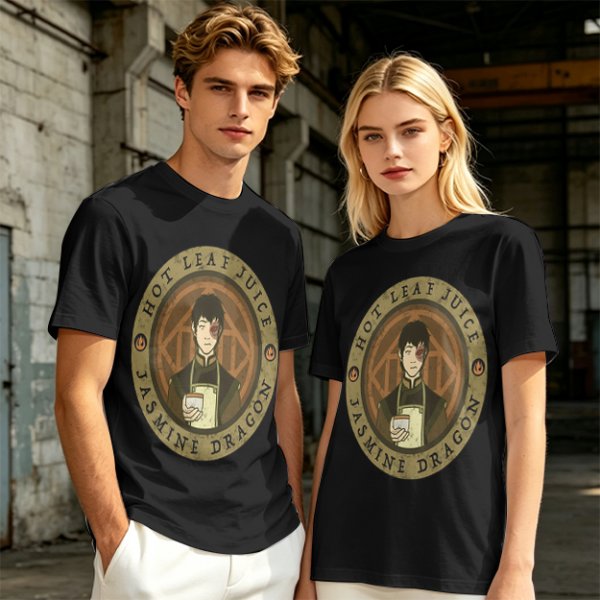 Avatar The Last Airbender Zuko Hot Leaf Juice Jasmine Dragon T-Shirt