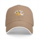 Black baseball cap with Sweet Dreams cheese moon and mouse graphic