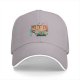 Black Baseball Cap With Cute Shiba Inu Dog Dessert Print
