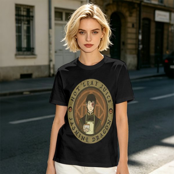 Avatar The Last Airbender Zuko Hot Leaf Juice Jasmine Dragon T-Shirt