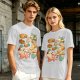 Kirby Christmas Pastry Graphic Tee For Holiday Food Lovers