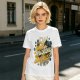 Olive T-Shirt With 'DM Just Making Stuff Up As We Go' Print