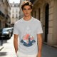 Avatar Aang Silhouette Graphic Tee for Anime Fans