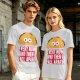 Olive T-Shirt With Sad Taco Graphic And 'Every Now And Then I Fall Apart' Text