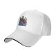 Black Baseball Cap with Villain Fantasy Character Graphic