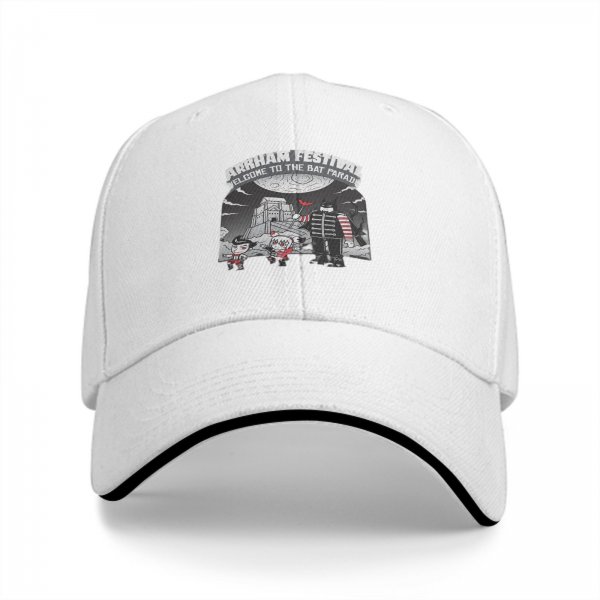 Arkham Festival Welcome to the Bat Parade Graphic Baseball Cap