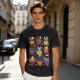 Halloween Animal Cupcake Graphic T-Shirt For Spooky Season