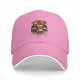 Black baseball cap with stressed but still magical grumpy dragon print