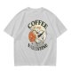 Coffee Is My Valentine Graphic T-Shirt For Coffee Lovers