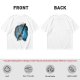 Olive T-Shirt With Galaxy Guitar Player Graphic Print