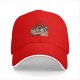 Black Baseball Cap With Raccoon Trash Graphic And Text