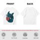Olive T-Shirt With Cute Baby Dragon Reading Book Print