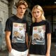 One Piece Thousand Sunny Pirate Ship Ukiyo-e Style Graphic T-Shirt