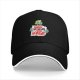 Black baseball cap with zombie 'Sorry for what I said when I was hungry' print