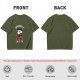 Olive T-Shirt With Cute Plague Doctor Graphic And 'Apparently Nothing Can Fix You' Text