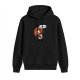 Black Hoodie With Cartoon Jesus 'My Birthday Is On Christmas' Print