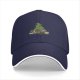 Black Baseball Cap With Christmas Tree And Gifts Festive Design