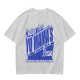 Olive t-shirt with funny yo mama's house greeting print